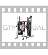 Lever Stack Seated Incline Single Arm Chest Press (male)