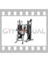 Lever Stack Seated Chest Press (male)