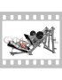 Sled 45 degrees Deep Leg Press