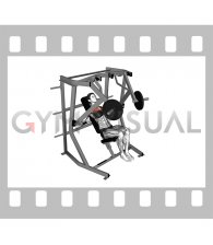 Lever Decline Chest Press (female)