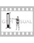 Cable Standing Single Arm Fly (female)