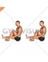 Resistance Band Seated Single Leg Hugging Knee Flexion (male)