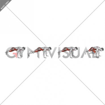 Double Plank Jack to 4 Mountain Climber (male)