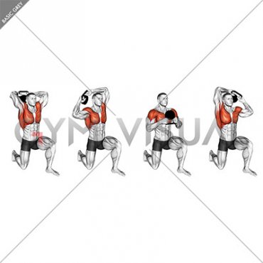 Kettlebell Half Kneeling Halo (male)