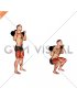 Kettlebell Back Squat (male)