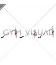 Landmine Squat Jump (male)