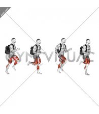 Weighted Backpack Running (male)