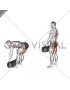 Weighted Sandbag Romanian Deadlift