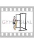 Resistance Band Standing Single Arm Triceps Stretch (male)