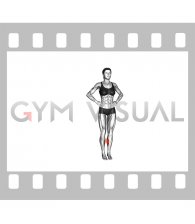 Calf Side to Side Jump (female)