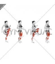 Walk (high knees)