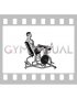 Lever Seated Single Leg Curl (plate loaded) (male)