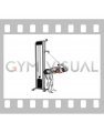 Cable Bent Over Overhead Triceps Extension Straight Bar (male)