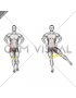 Resistance Band Standing Balance Hip Abduction (male)