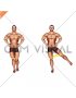 Resistance Band Standing Balance Hip Abduction (male)