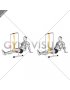 Resistance Band Seated Single Leg Knee Extension (male)