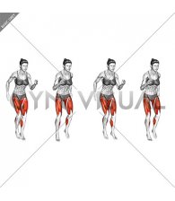 Quick Feet In Out Run (female)