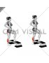 Single Leg Calf Jump StepBox Supported (female)
