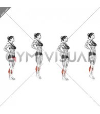 Calf Forward Jump (female)