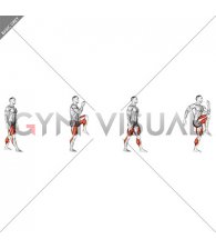High Knee Walk (male)