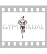 Resistance Band Standing Balance Bent Leg Hip Abduction (male)