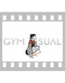 Resistance Band Seated Squat Arms Circle (female)