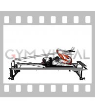 Pilates Machine Lying Frog and Leg Circle (female)