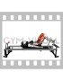 Pilates Machine Lying Pelvic Lift (female)