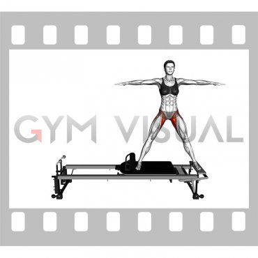 Pilates Machine Side Split (female)