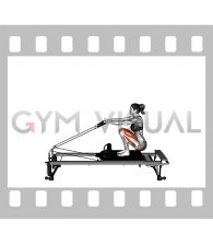 Pilates Machine Russian Squat (female)
