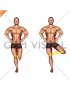 Resistance Band Standing Balance Bent Leg Hip Abduction (male)