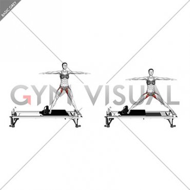 Pilates Machine Side Split (female)