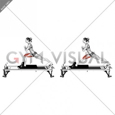 Pilates Machine Russian Split (female)