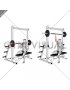 Smith Seated Single Arm Neutral Grip Shoulders Press (male)