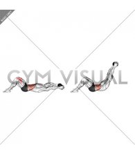 Weighted Dumbbell Crunch (hands overhead)