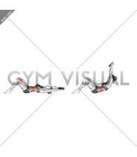 Weighted Plate Crunch (hands overhead) (VERSION 2) (female)