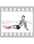 Seated Single Leg Foot Circle (male)