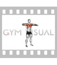 Stick Shoulder Rotation Over Head (male)