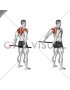 Stick Standing Shoulder Mobilization in Extension (male)
