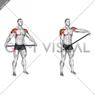 Stick Shoulder Mobilization in Abduction (male)