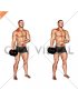 Dumbbell Single Arm Shrug (male)