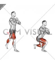 Bodyweight Split Squat Hold (male)
