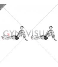 Seated Single Leg Squeezing Toes (male)
