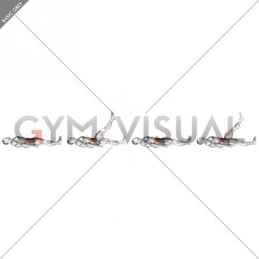 Lying Single Leg Raise (male)