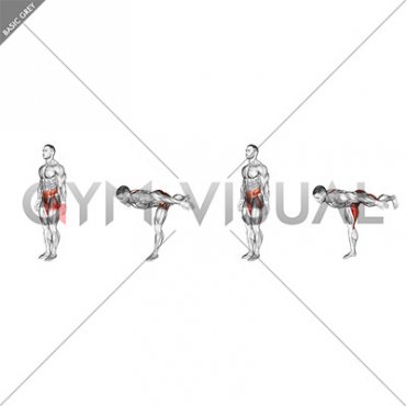 Bodyweight Single Leg Deadlift Hold
