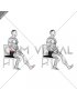 Seated Single Leg Squeezing Toes (male)