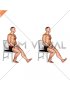 Seated Single Leg Squeezing Toes (male)