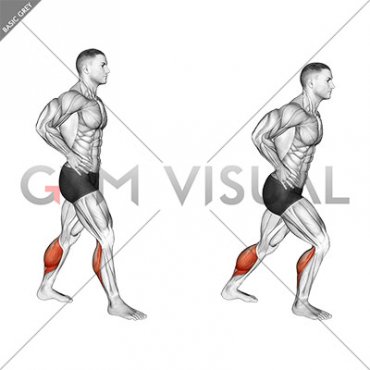 Standing Back Achilles Stretch