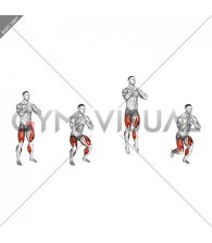 Two to One Leg Jump (male)