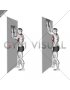Standing Wall Serratus Slide with Towel
